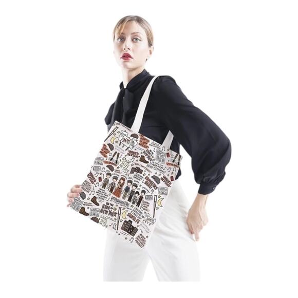 GJTIM Musical Inspired Gift Musical Theatre Gift Musical Tote Bag Theatre Lover - Picture 13 of 15